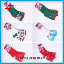 New year Christmas socks cozy mircofiber home towel socks